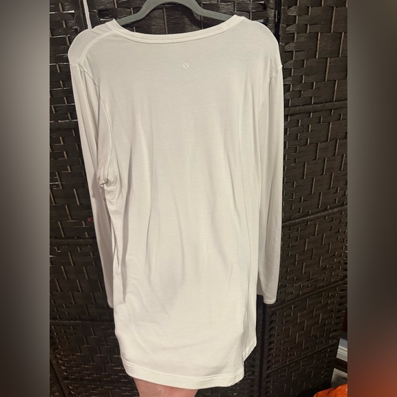 EUC SZ 14- lululemon Love Modal Fleece Long-Sleeve Shirt - Picture 5 of 6